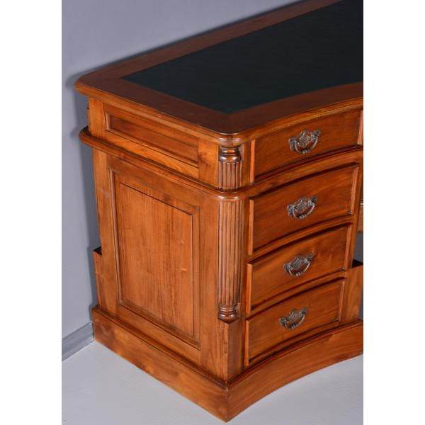 Eckschreibtisch Mahagoni Schreibtisch Corner Desk Antik - Palo24