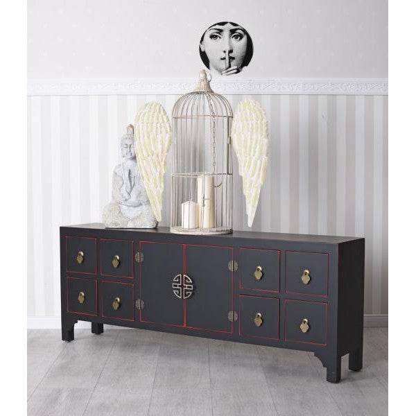 TV LOWBOARD CHINESISCHER HOCHZEITSSCHRANK SIDEBOARD - Palo24