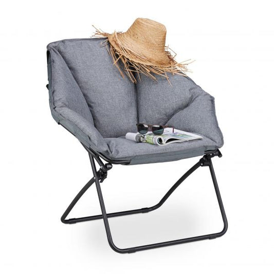 Klappbarer Relaxsessel Moon Chair gepolstert