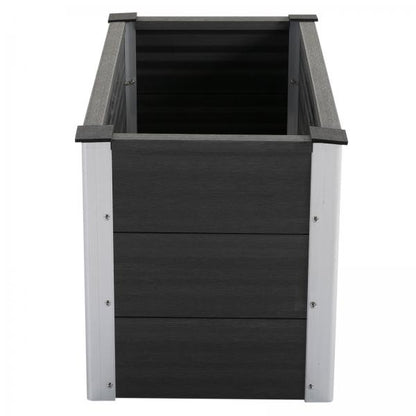 Pflanzkasten Blumenkübel Blumenkasten WPC + Aluminium - Palo24