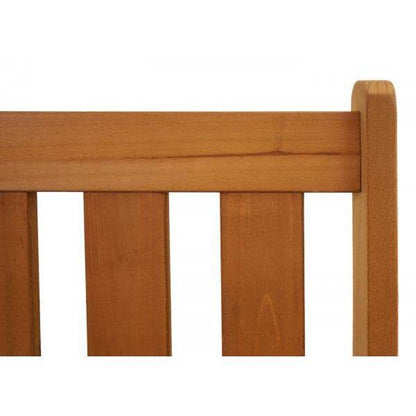 Gartenbank HWC-L68 mit Stauraum, Truhenbank Sitzbank Staufach Aufbewahrung, Outdoor Tanne Holz MVG 114cm, braun - Palo24