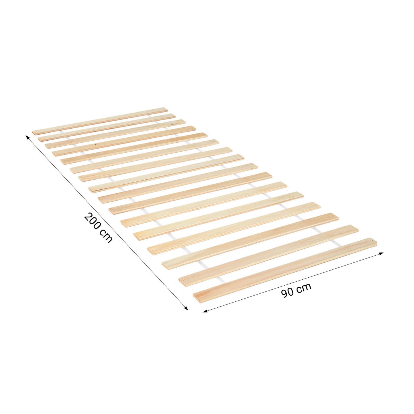 Lattenrost 90x200 Rollrost Holz Kiefer Massiv Rolllattenrost 16 Latten