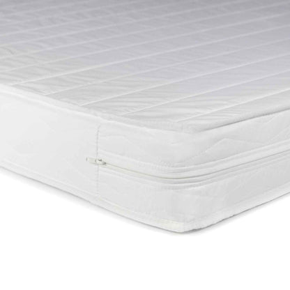 Etagenbett 90x200 und 140x200 Hochbett Weiss Holz mit Lattenrost 2 Matratzen