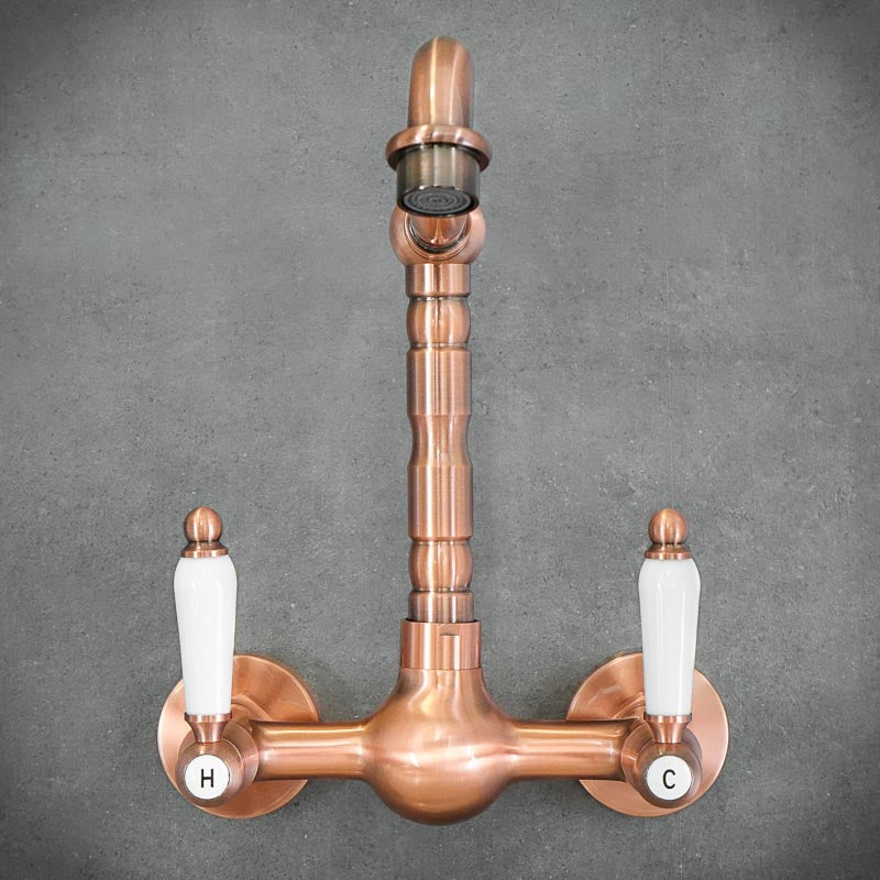 Wandbatterie COPPER 2 Roségold Weiss - Palo24