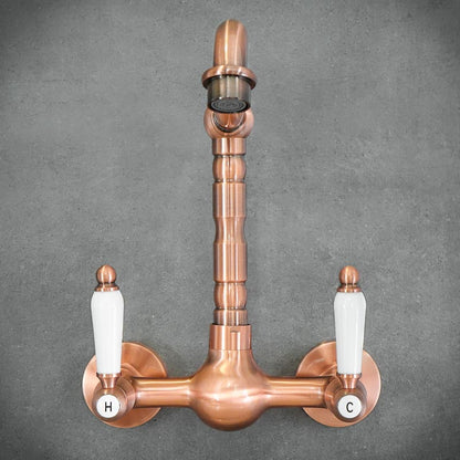 Wandbatterie COPPER 2 Roségold Weiss - Palo24