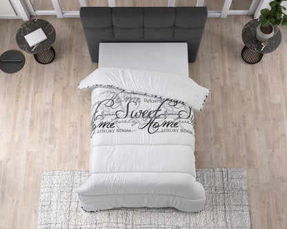 All-in-One-Lazy-Bettdecke Royal Luxury Weiss