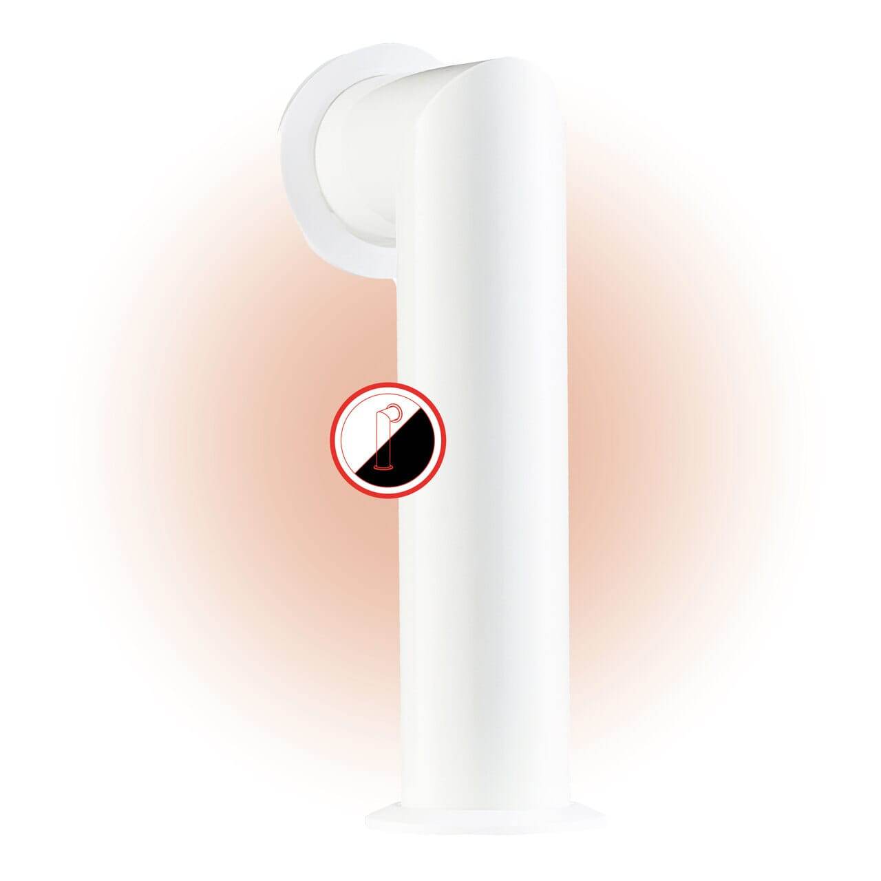 Abzugsrohr KAMINIO Ofenrohr MAX für Elektrokamine - Weiss - Palo24