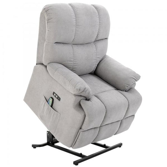 Fauteuil de massage avec fonction chauffante flanelle 83 cm x 95 cm x 105 cm