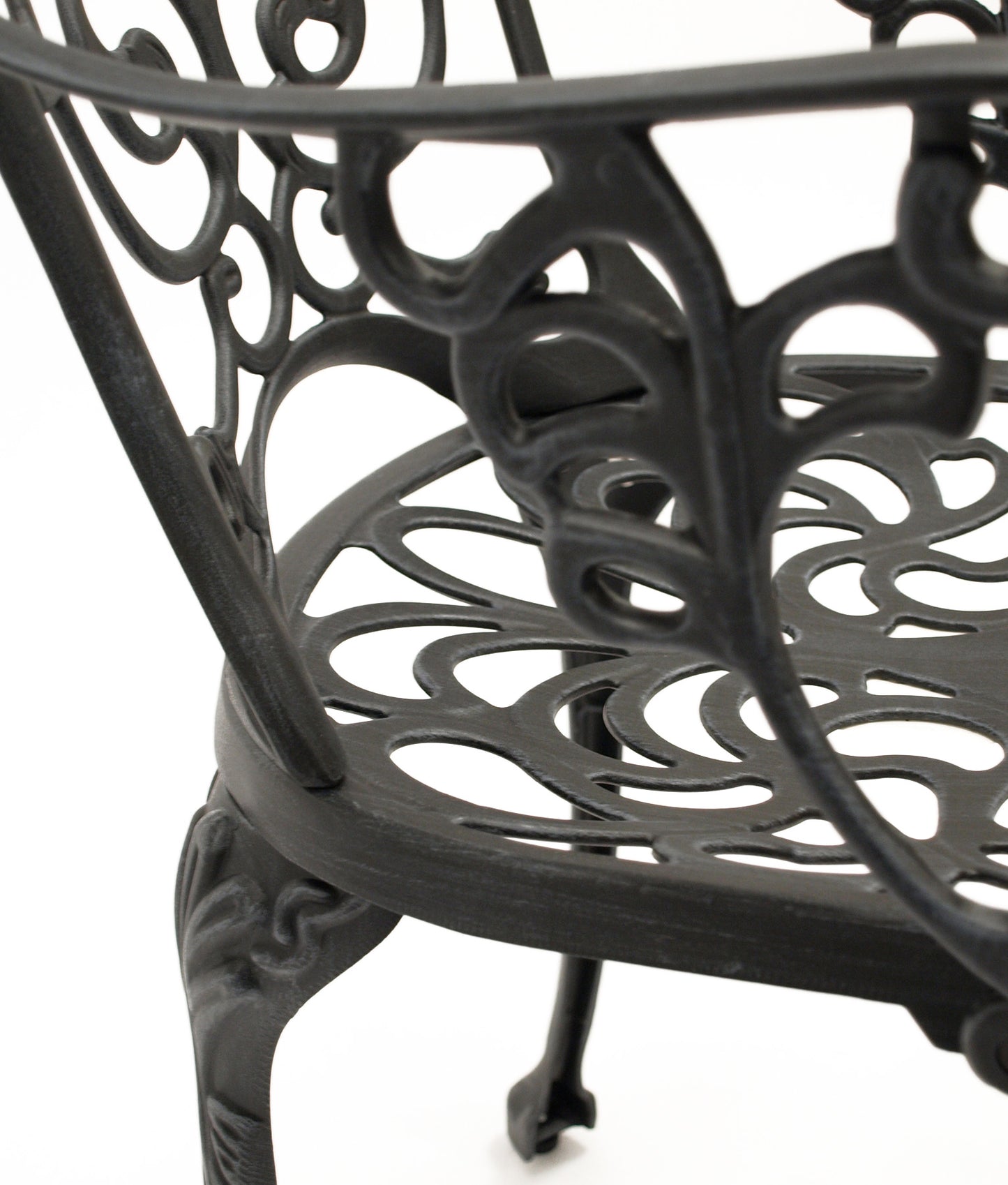 Gartensessel LUGANO Alu grau antik