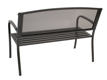 Gartenbank 2-Sitzer, COMO Streckmetall anthrazit