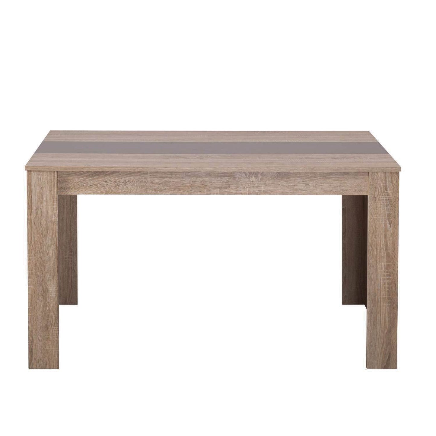 Esszimmertisch Holztisch 135x80 cm Massiv Braun - Palo24