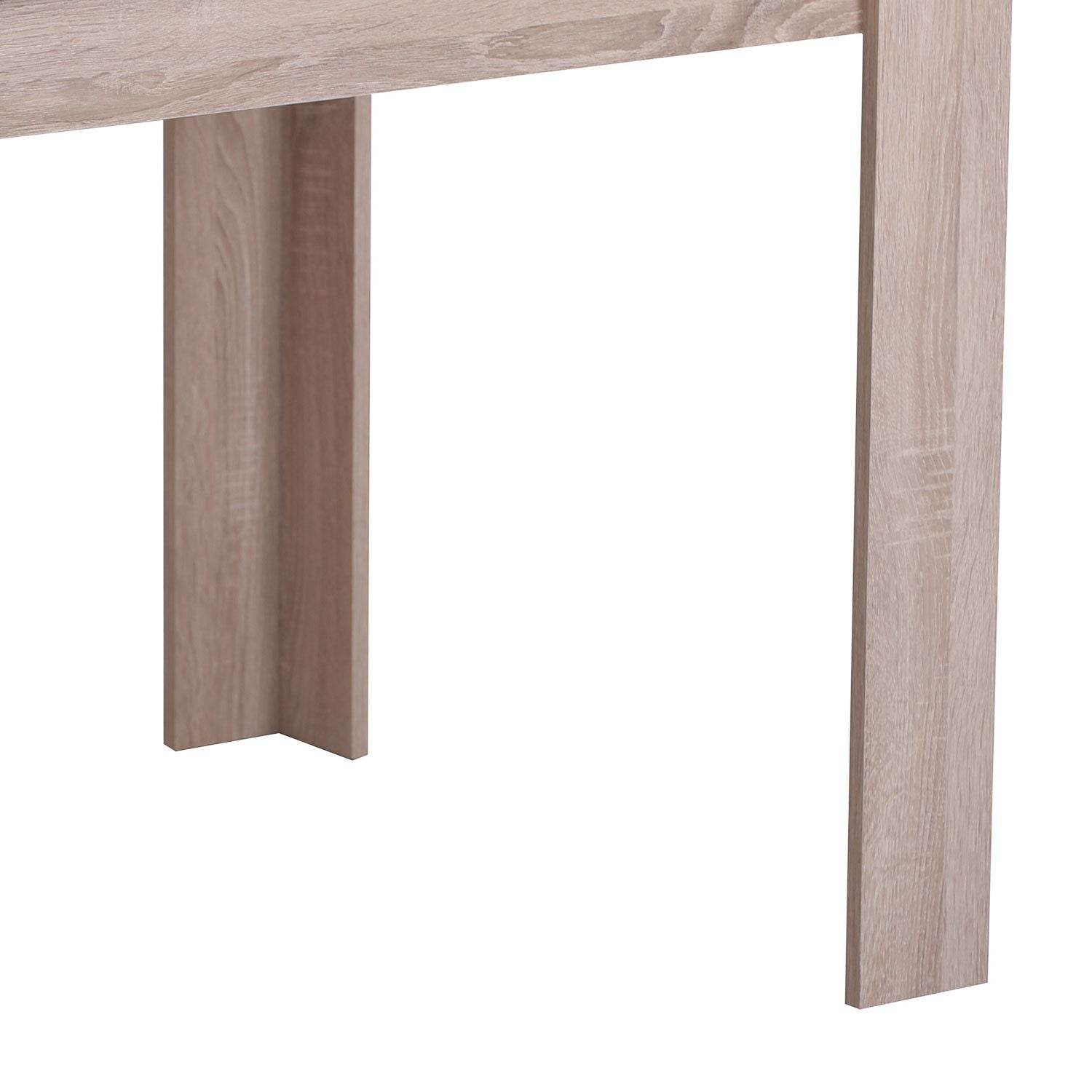 Esszimmertisch Holztisch 135x80 cm Massiv Braun - Palo24
