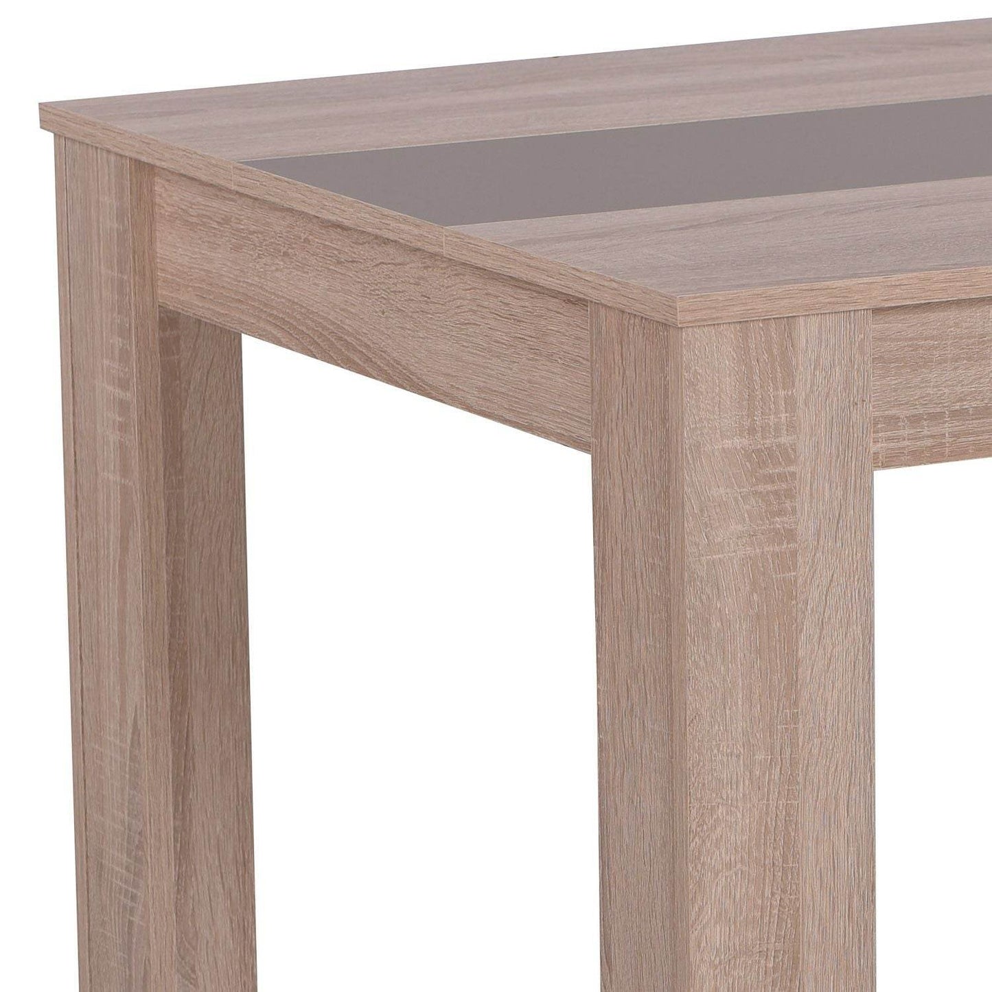 Esszimmertisch Holztisch 135x80 cm Massiv Braun - Palo24