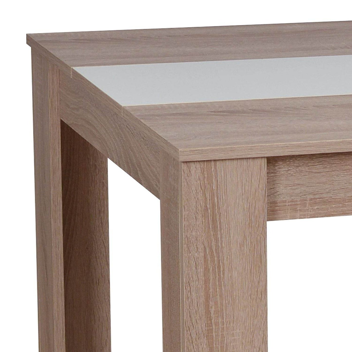 Esszimmertisch Holztisch 135x80 cm Massiv Braun - Palo24