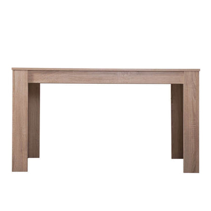 Esszimmertisch Holztisch 135x80 cm Massiv Braun - Palo24