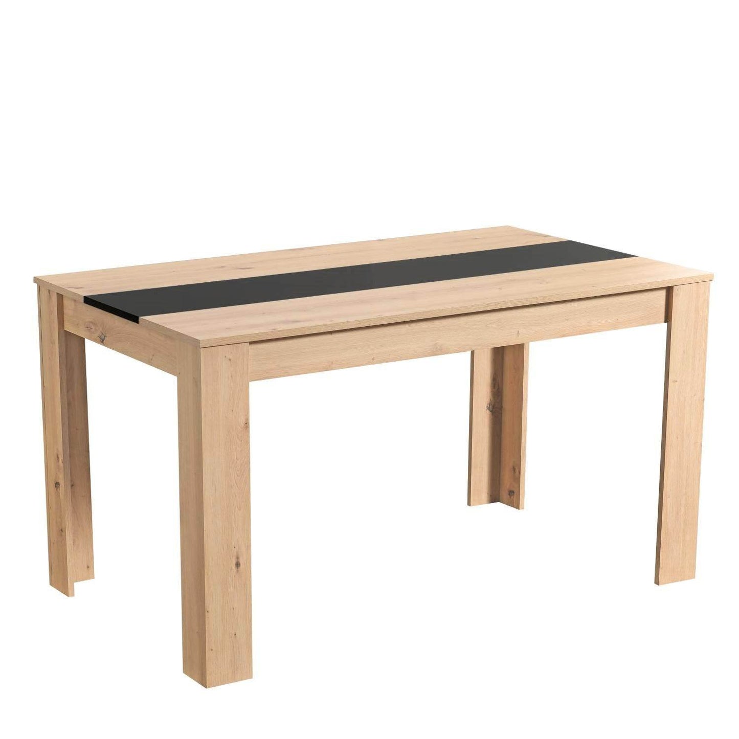Esszimmertisch Holztisch 135x80 cm Massiv Natur - Palo24