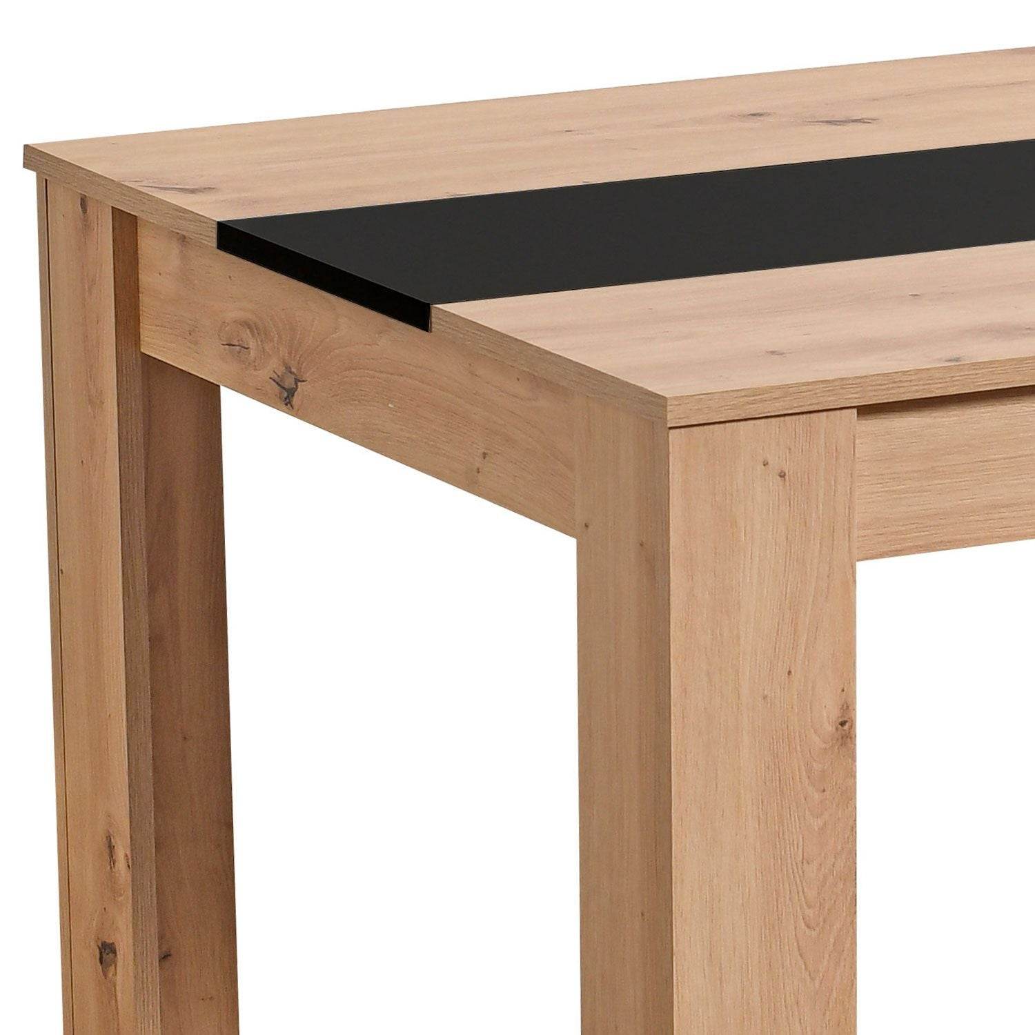 Esszimmertisch Holztisch 135x80 cm Massiv Natur - Palo24