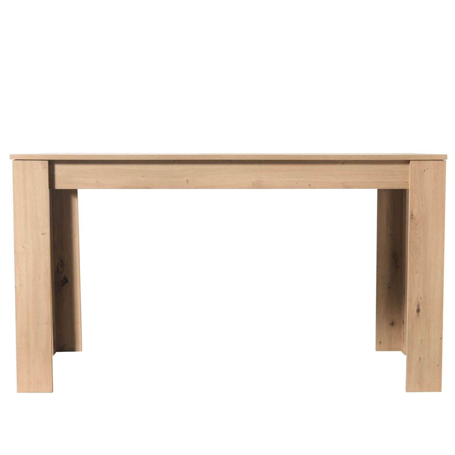 Esszimmertisch Holztisch 135x80 cm Massiv Natur - Palo24