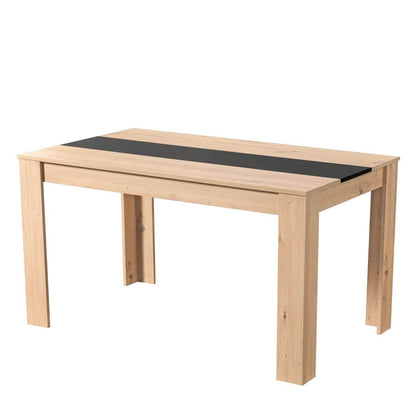Esszimmertisch Holztisch 135x80 cm Massiv Natur - Palo24