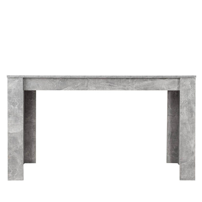 Esszimmertisch Holztisch 135x80 cm Massiv Grau - Palo24