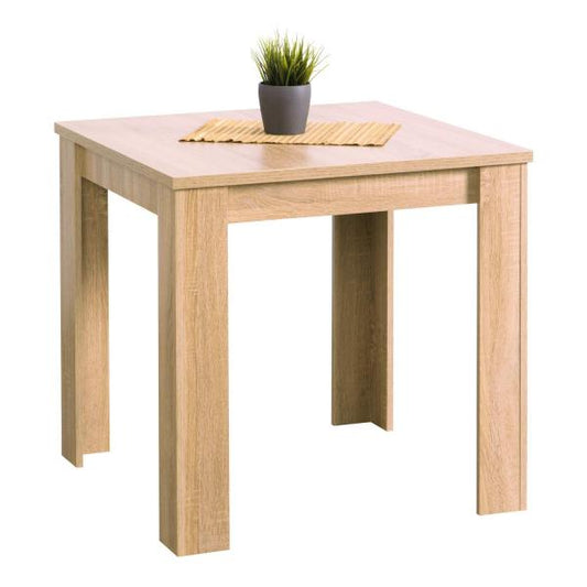 Esstisch Holztisch Küchentisch 80x80 cm Holz Massiv Eiche