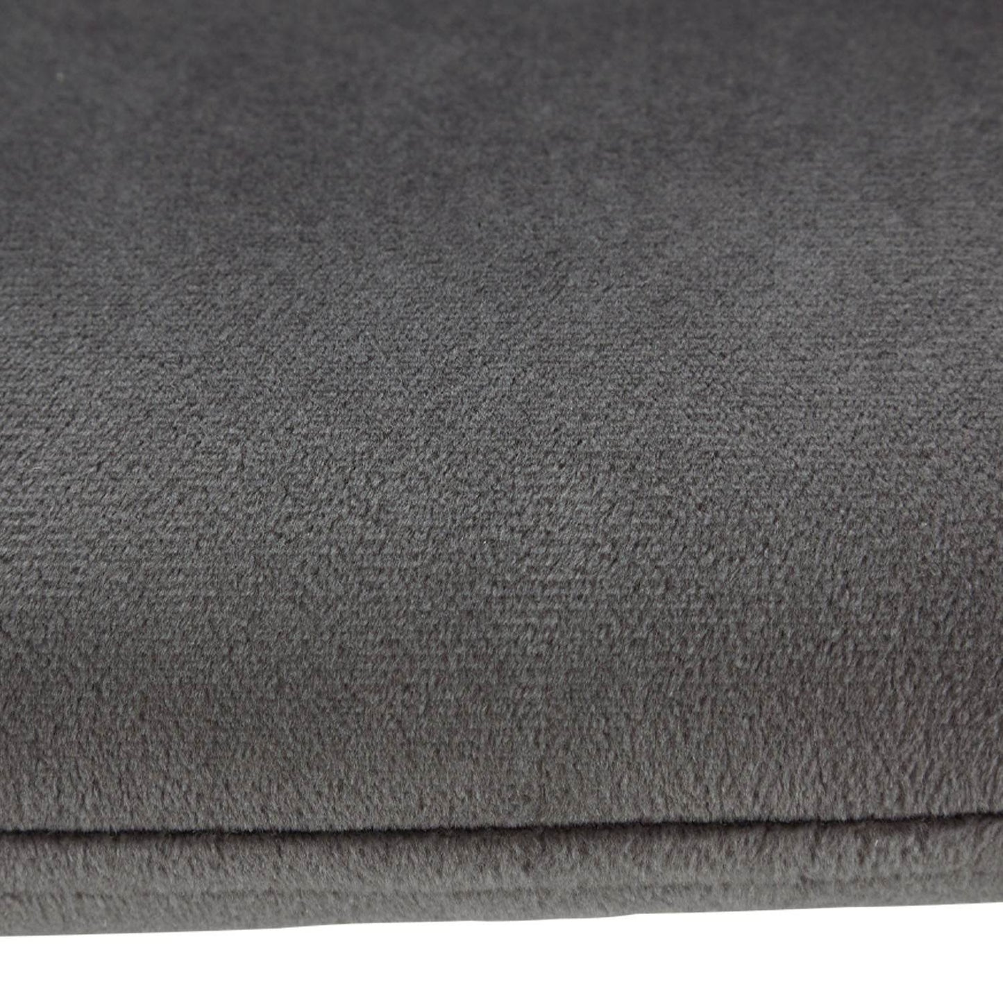 Esstisch mit 4 Stühlen Set Essgruppe Samt Grau Holz Weiss 120x80 cm Massiv - Palo24