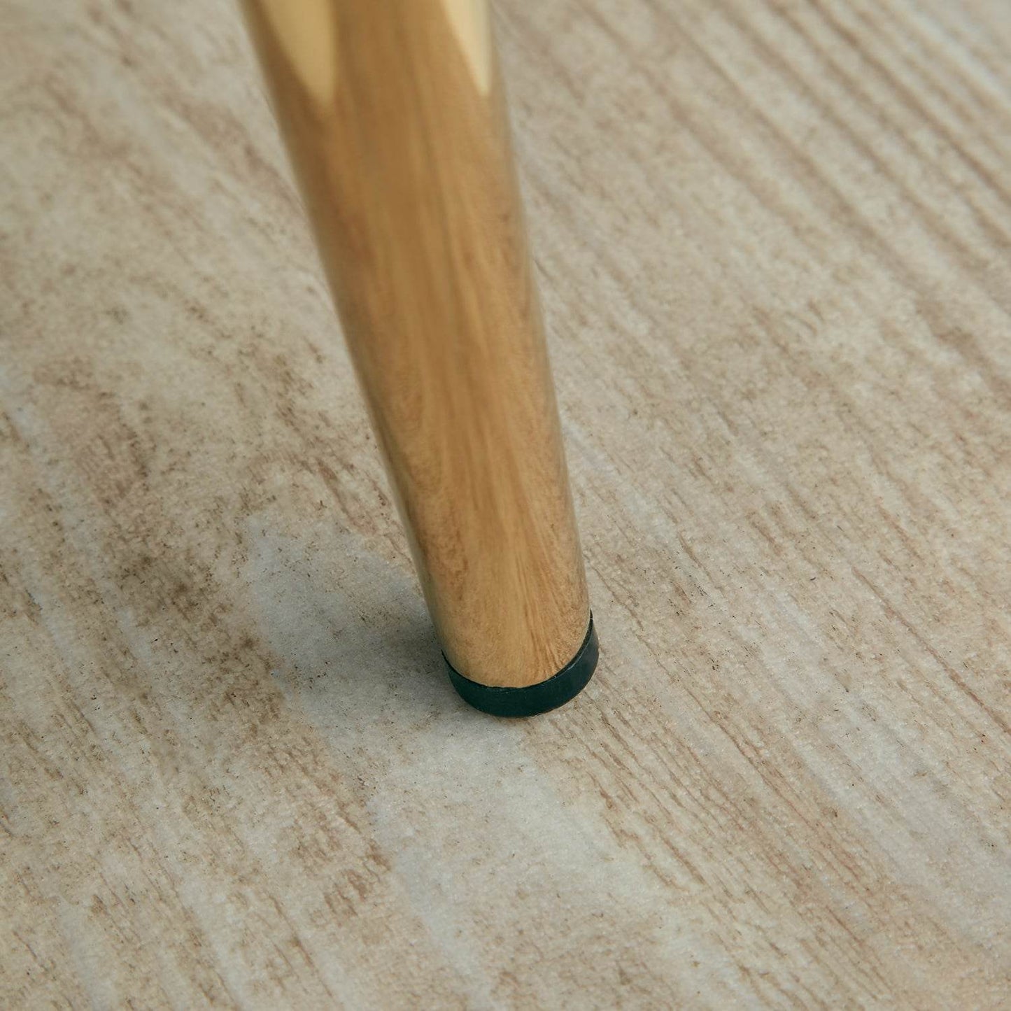 Esstisch mit 4 Stühlen Set 120x80 cm Samt Natur Creme - Palo24