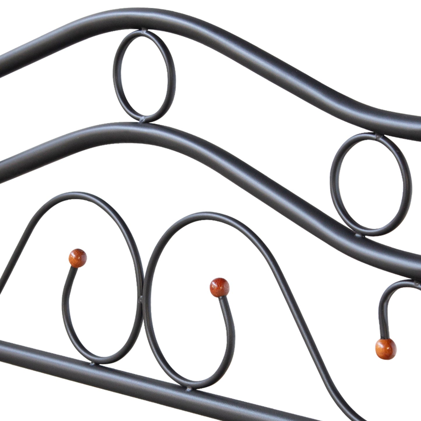 Metallbett mit Matratze Lattenrost 90x200 cm