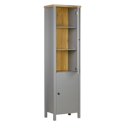 Vitrine Highboard Grau