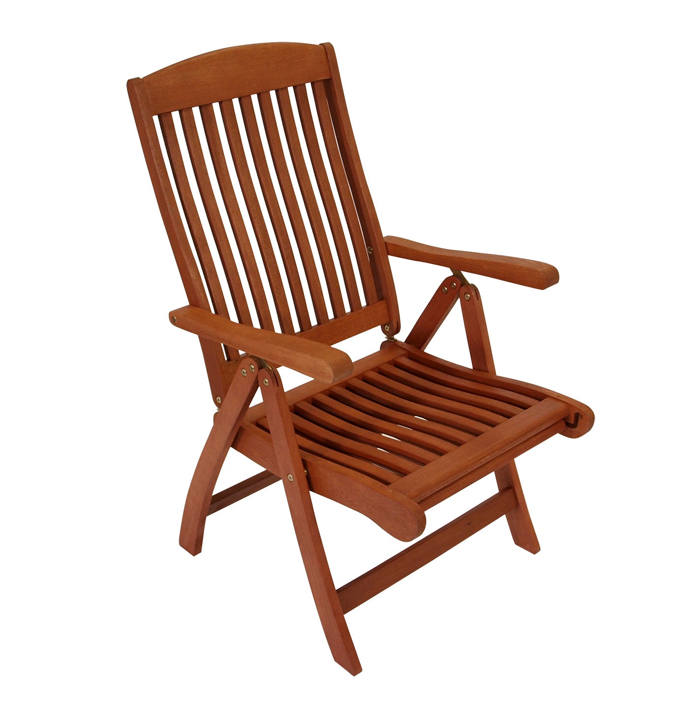 Klappsessel MARACAIBO Hochlehner mit Fussteil, Eukalyputs, FSC®-zertifiziert