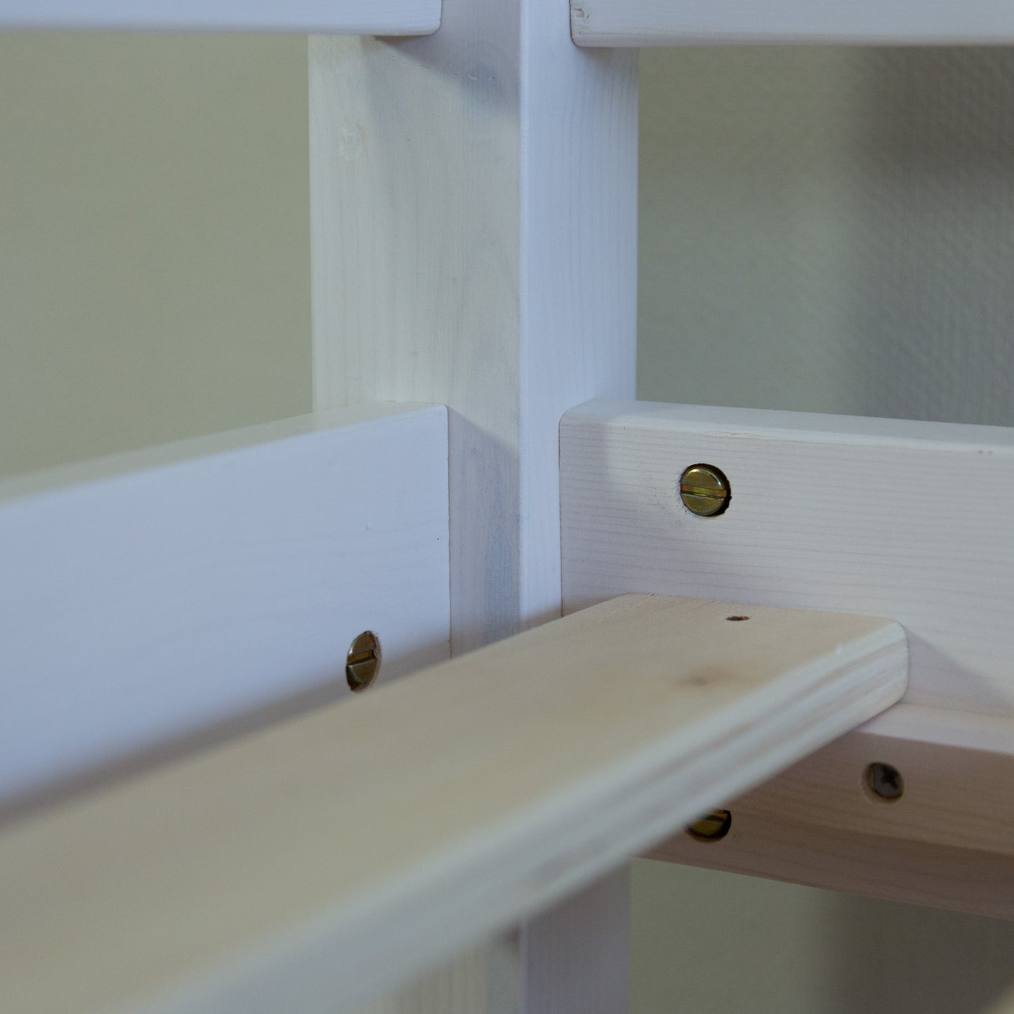 Hochbett Kinder 90x200 cm Weiss mit Vorhang in Rosa | mit Lattenrost