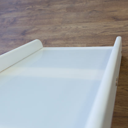 Hochbett Kinder 90x200 cm Weiss mit Vorhang in Rosa | Rutsche | Tunnel | mit Lattenrost | mit Matratze