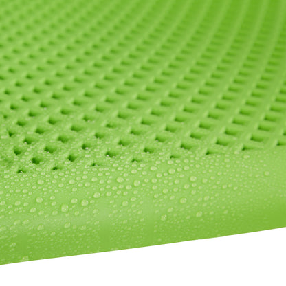 Gartenstuhl mit Armlehnen 2er Set Gartensessel Grün Kunststoff Stapelstühle