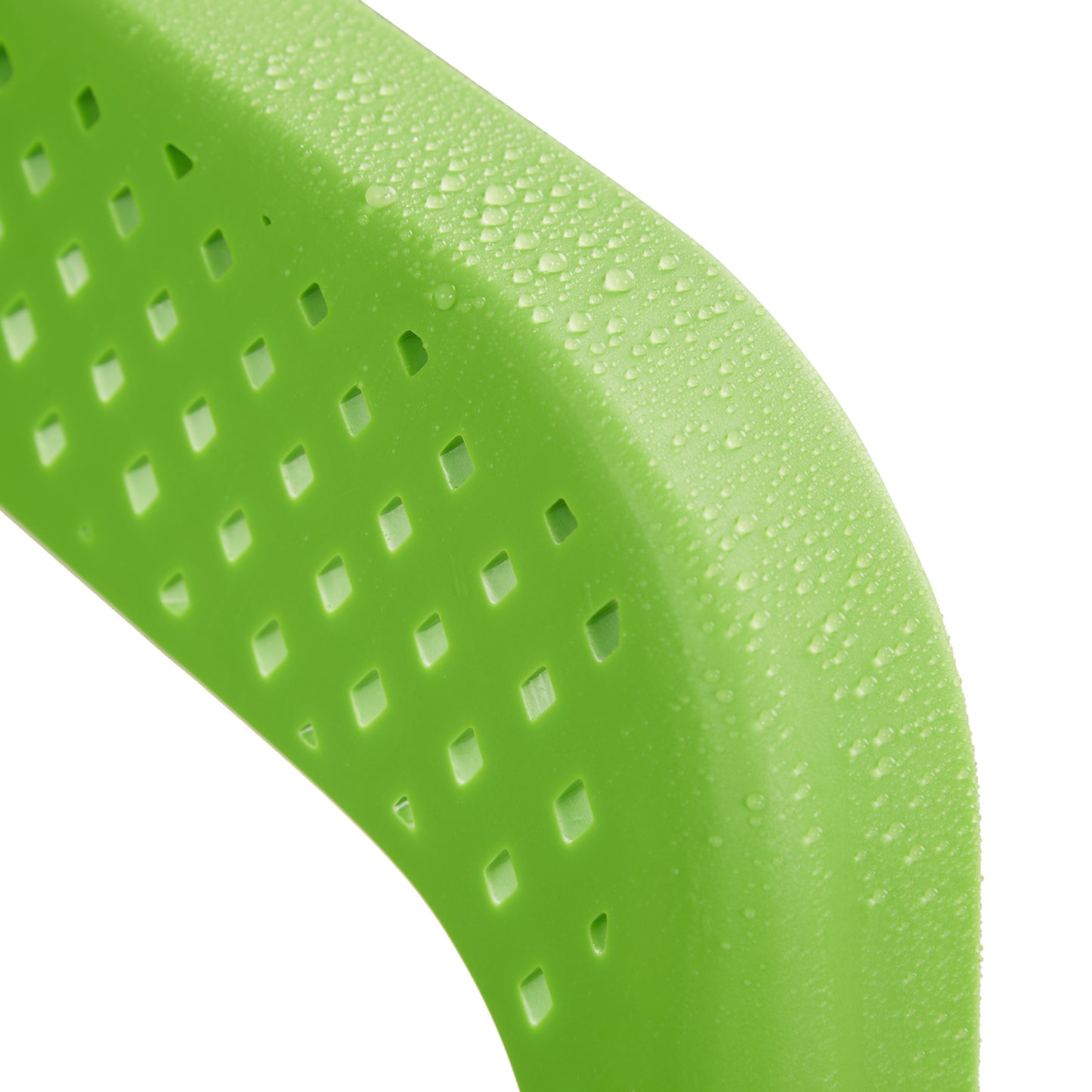 Gartenstuhl mit Armlehnen 2er Set Gartensessel Grün Kunststoff Stapelstühle