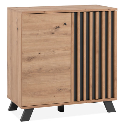 Kommode Sideboard 80 cm Holz Eiche Anrichte