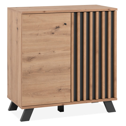 Cassettiera Credenza 80 cm Legno Rovere Credenza 