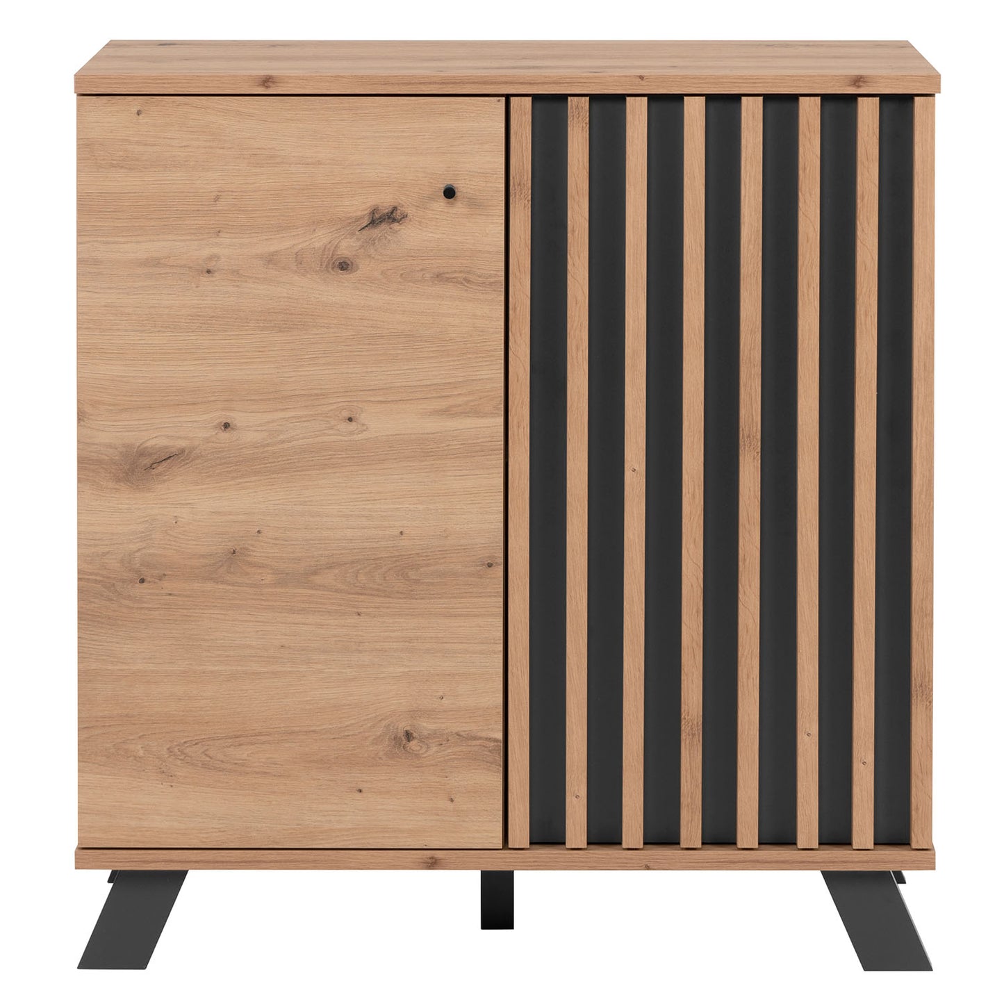 Kommode Sideboard 80 cm Holz Eiche Anrichte