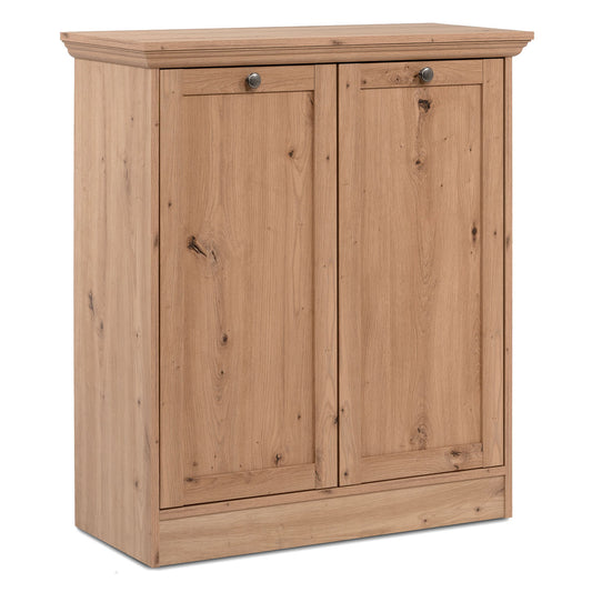 Kommode Sideboard Landhausstil 80 cm breit Holz Eiche