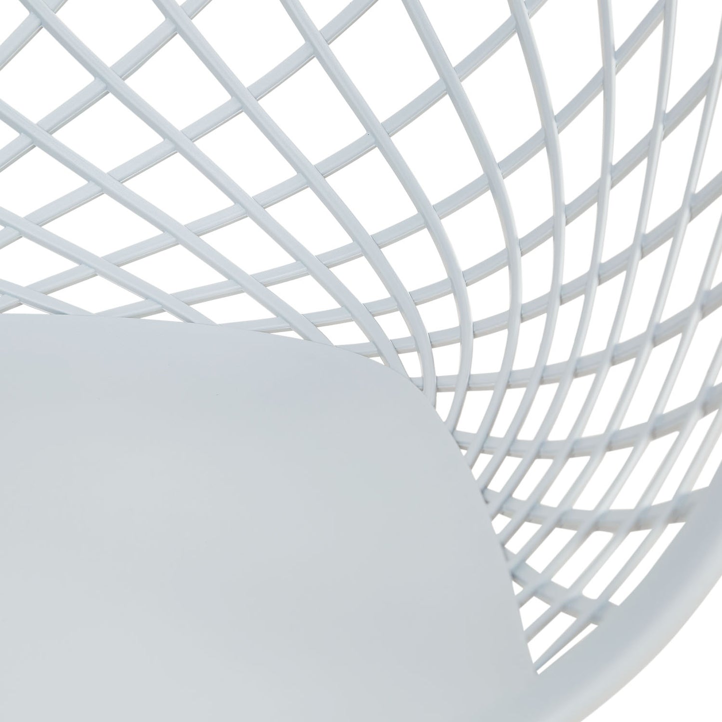 Gartenstuhl mit Armlehnen 2er Set Grau Balkonstühle Kunststoff