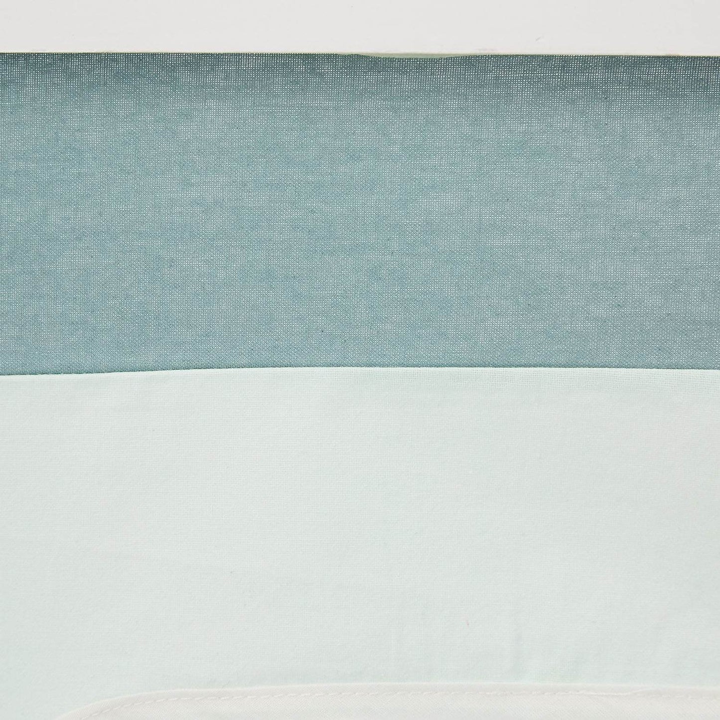 Hochbett Kinderbett 90x200 cm mit Lattenrost Tunnel Vorhang Grün Mintgrün Weiss - Palo24