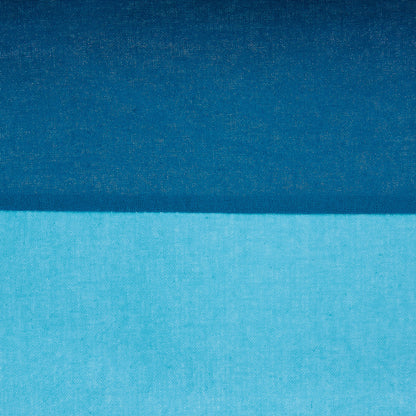 Hochbett Kinder 90x200 cm Weiss mit Vorhang in Blau | Tunnel | mit Lattenrost und Matratze