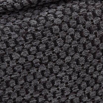 Polsterstuhl Stoff Anthrazit | 6er-Set | drehbar | mit Armlehnen | Küche Esszimmer Büro