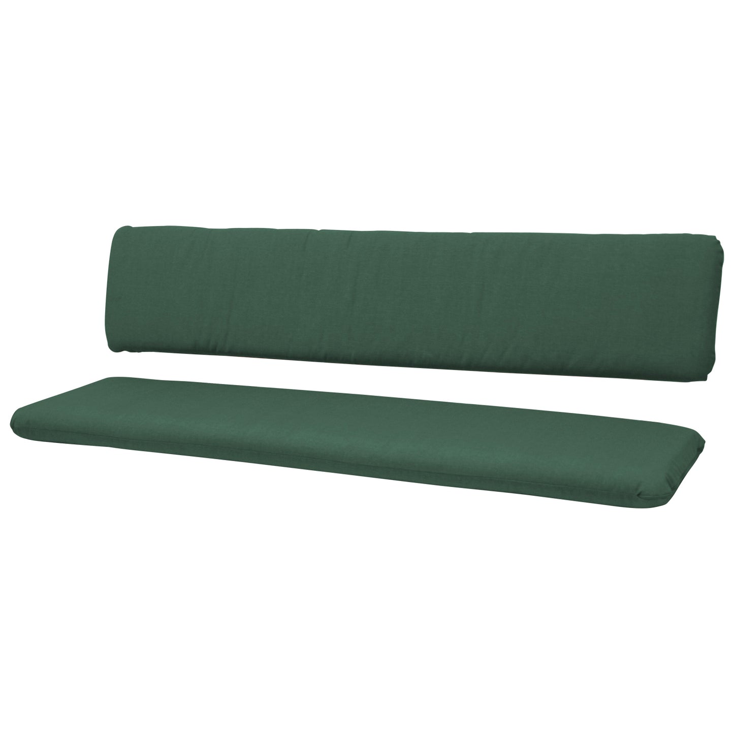 Auflagenset DALLAS für Bank 4-sitzer 195cm, dunkelgrün, 2-teilig - Palo24