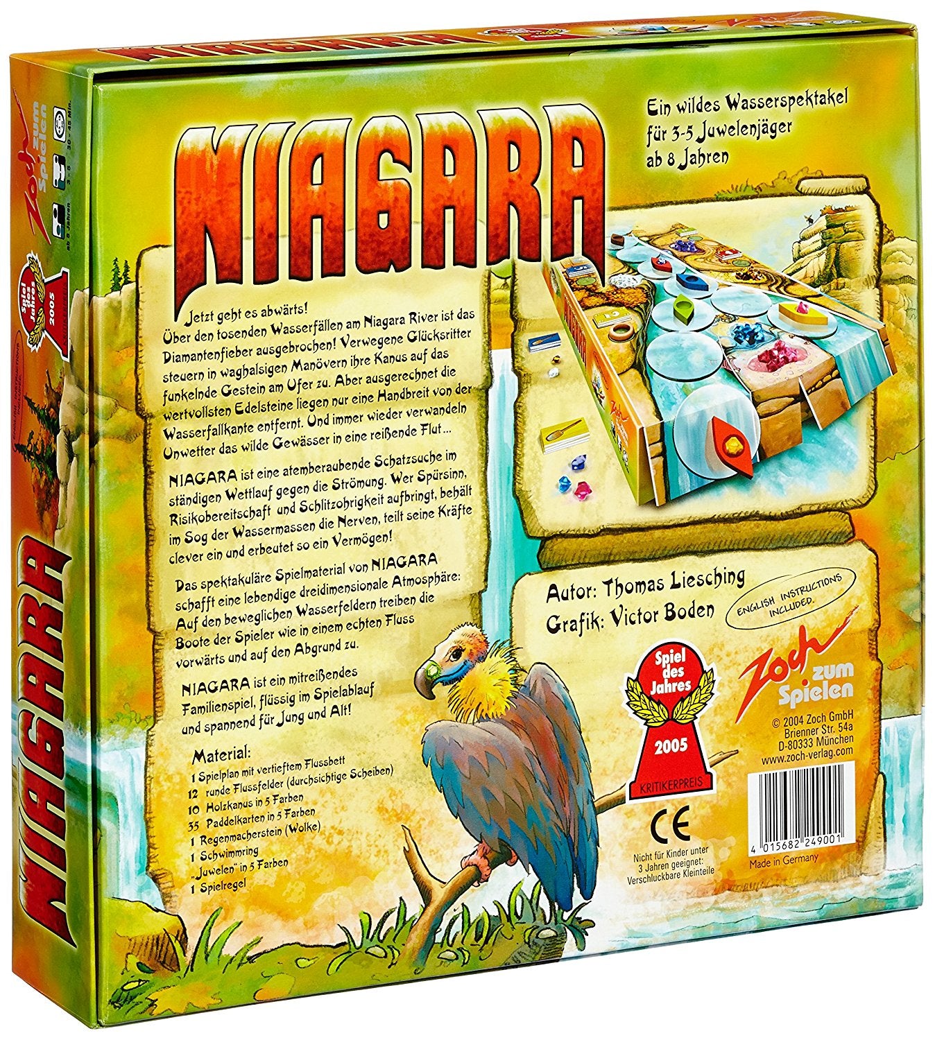 Zoch Verlag - Niagara - Brettspiel