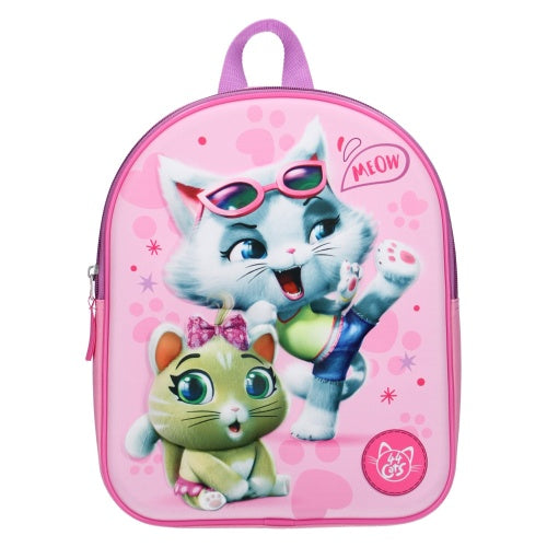 44 Cats -  3D Rucksack - Just Chillin - Rosa