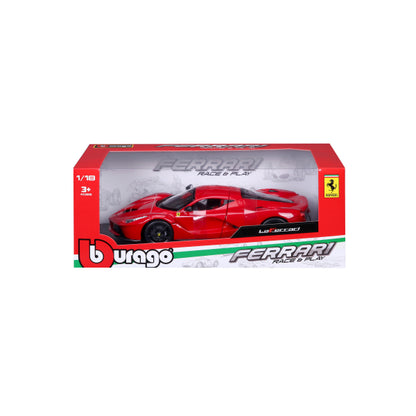 Bburago 18-16001R - 1:18 Race &amp; Play LaFerrari - modello di auto