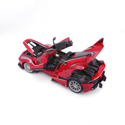 Bburago 18-16010R - 1:18 Race &amp; Play Ferrari FXX-K - modello di auto