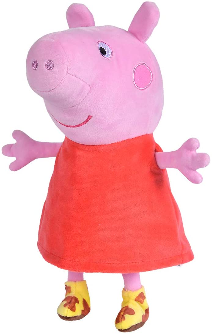 Simba 109261009 - Peppa Pig: Plüschfigur Peppa mit Sound