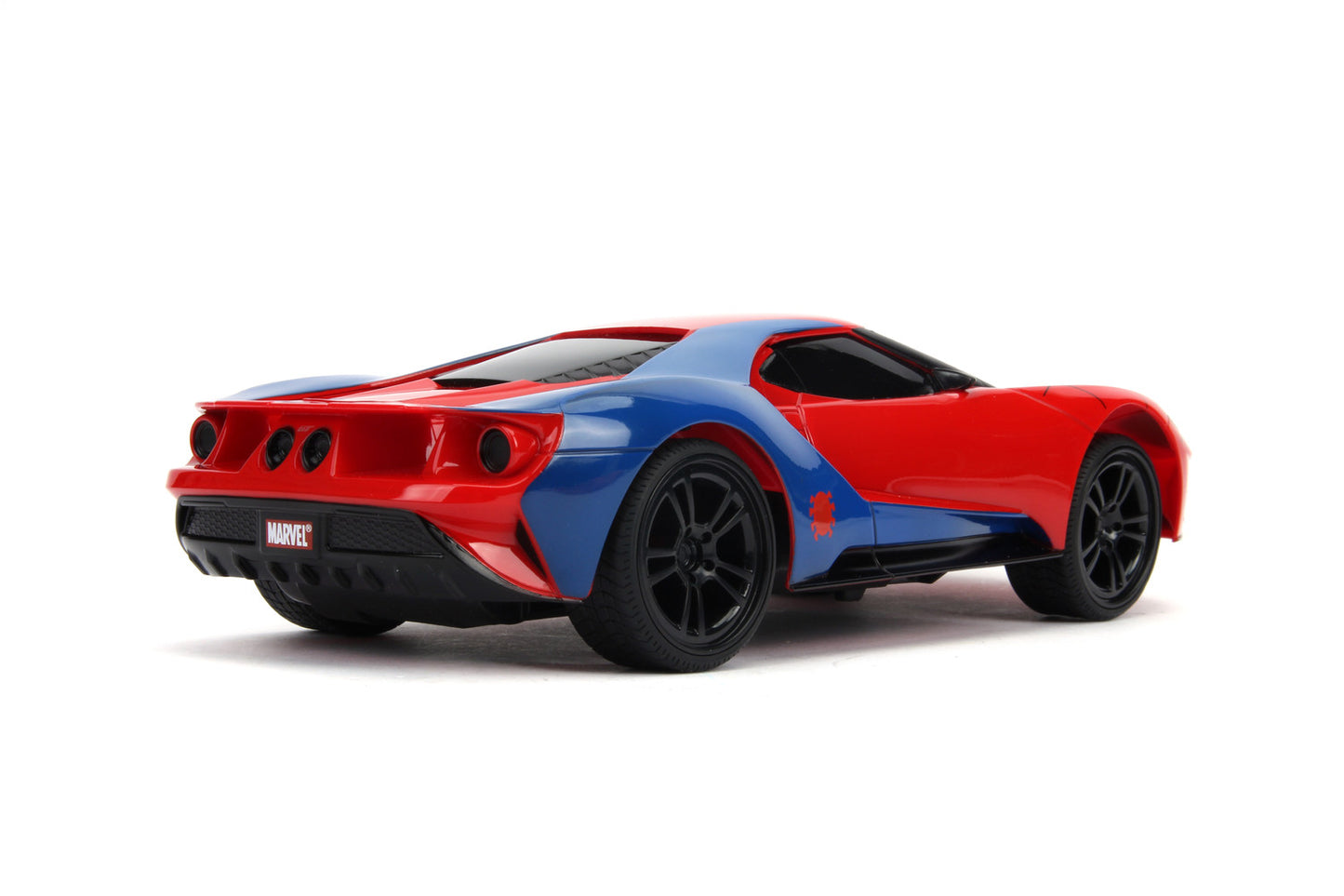 Jada Toys 253226002 - Marvel Spiderman RC 2017 Ford GT, 1:16