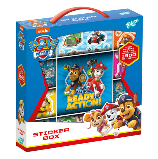 Paw Patrol - Stickerbox mit über 1000 Stickern